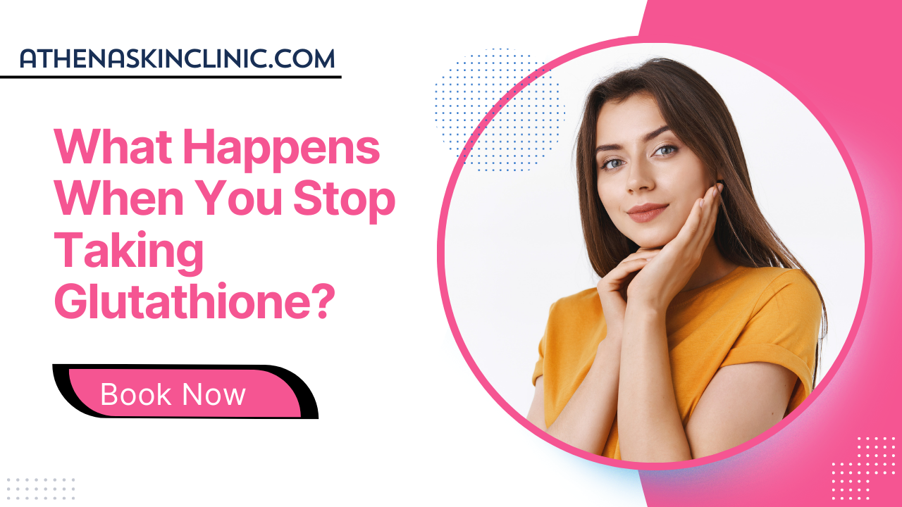 what happens when you stop taking glutathione