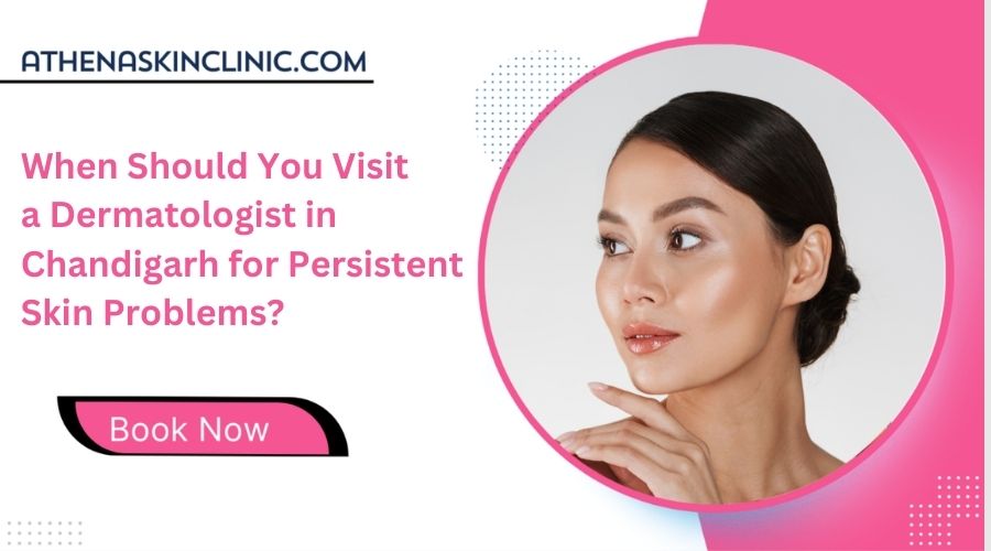 Woman with clear skin illustrating when to visit a dermatologist in Chandigarh for persistent skin problems