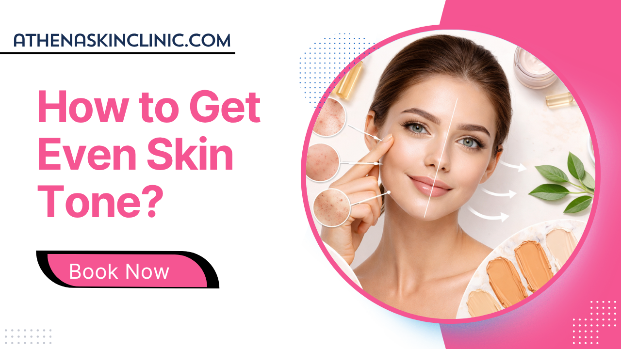 how to get even skin tone